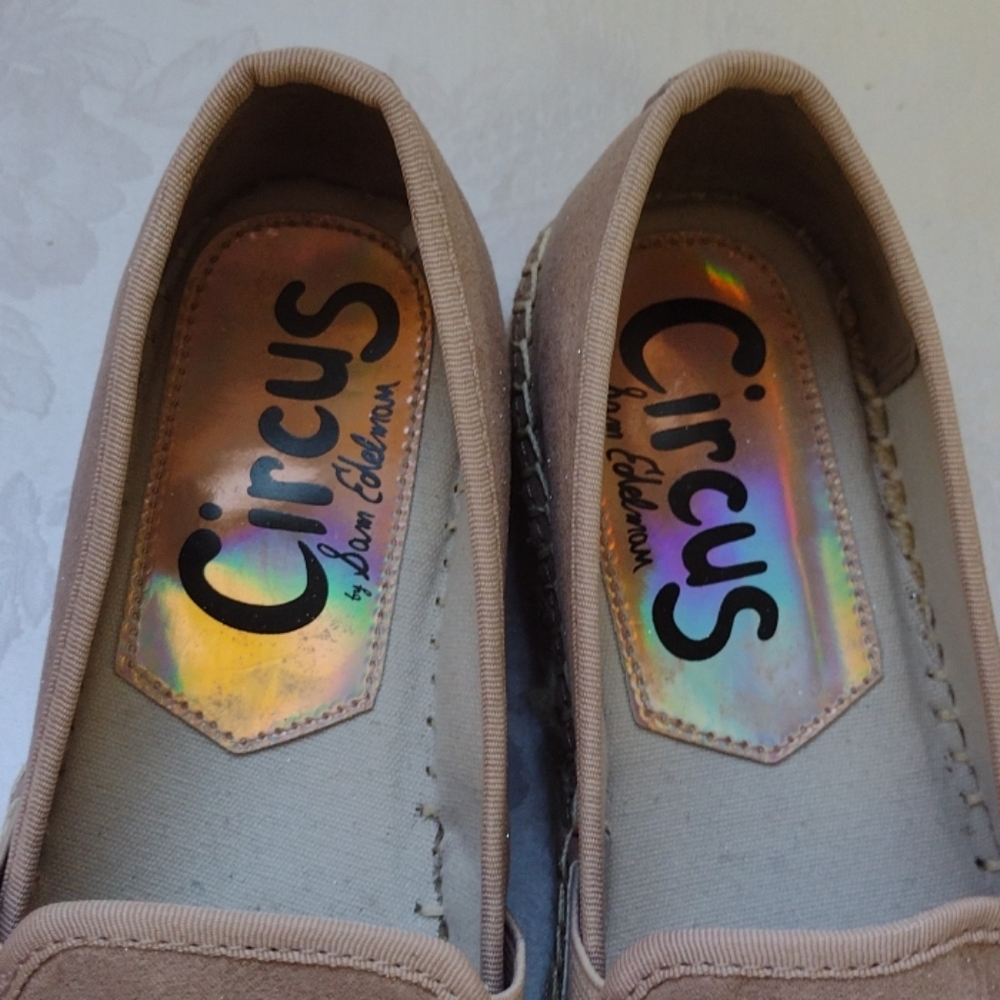 Sam Edelman blush sparkle shoe - Picture 2 of 5